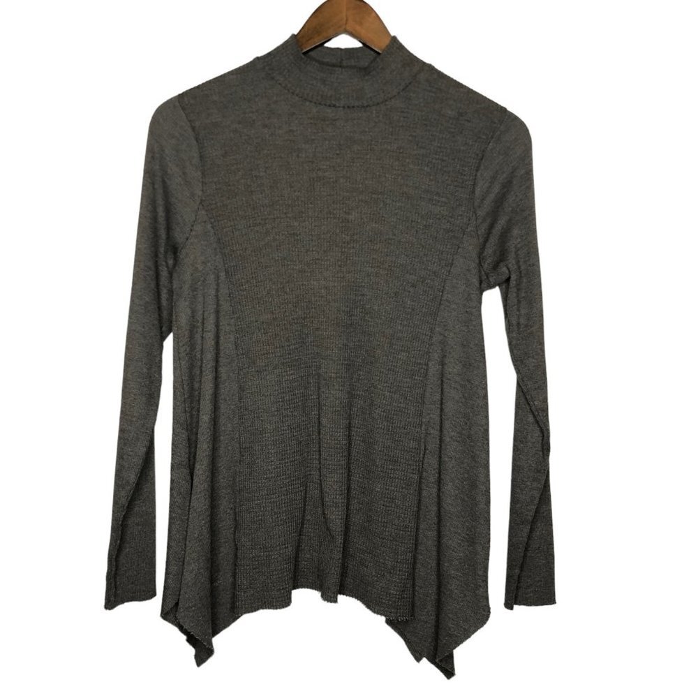 Anthropologie t.la Sloane‎ Thermal Tunic Size XSP Olive/Moss Green